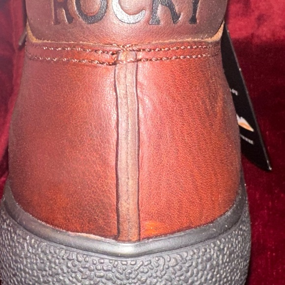 NWT Rocky Boots Size 10.5 M Leather Hiking Work Boots New - Picture 4 of 6